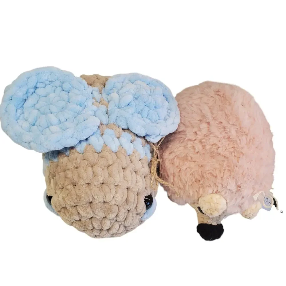 Handmade Hedgehog Amigurumi Plushies Crochet Bee Plush NEW
